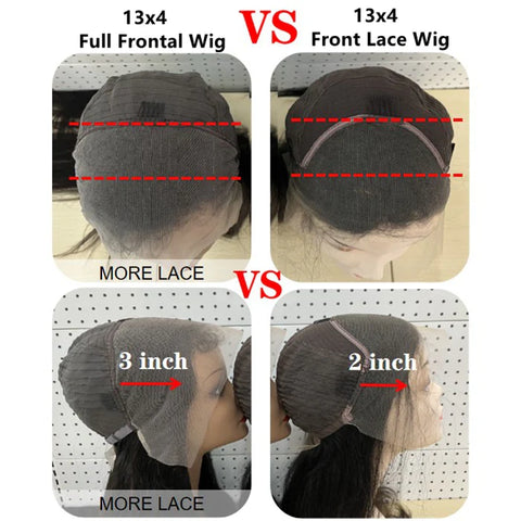 200% Density 13x4 Full Frontal Lace Wig Deep Wave 200% Density 13x4 Full Frontal Lace Wig Deep Wave