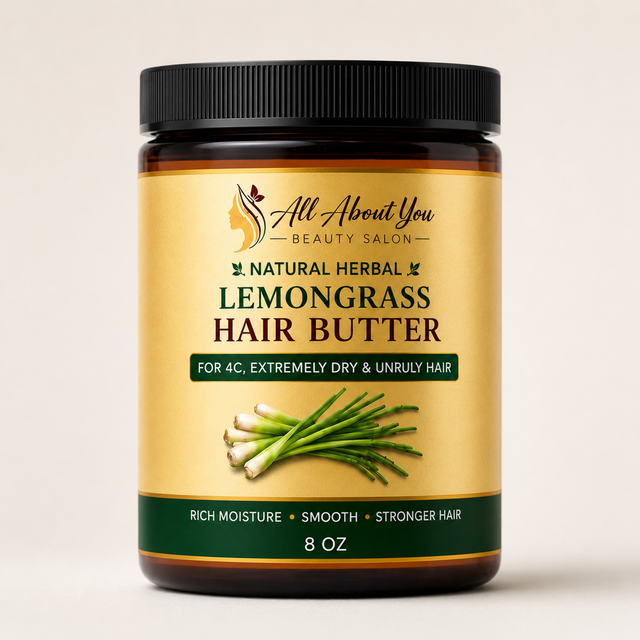 Lemongrass Hair & Skin Butter | Made with Natural Herbal Ingredients | 8 oz