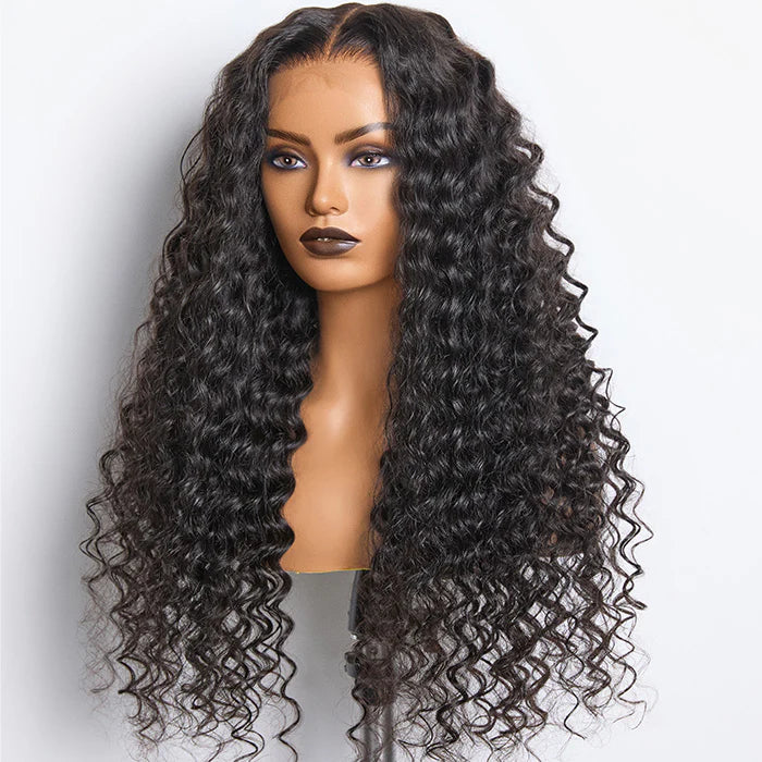 180% Density HD 13x6 Full Frontal Lace Wig Deep Wave