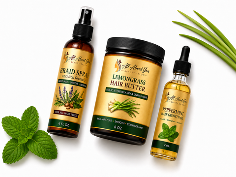 Braid Essentials Bundle for 4C, Rough & Unruly Hair