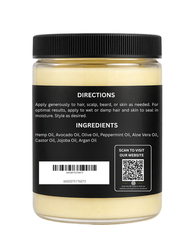 Lemongrass Hair/Skin Butter 8oz
