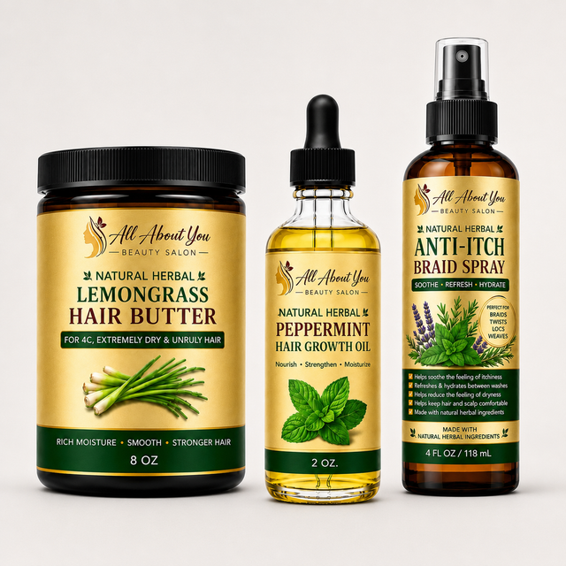 Braid Essentials Bundle for 4C, Rough & Unruly Hair