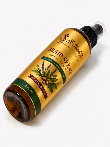 Organic Braid Spray for Hydrated, Healthy Protective Styles