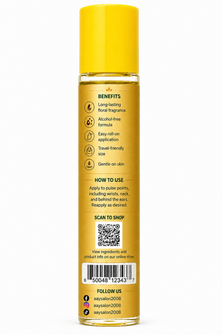 Cabotine Oil Perfume for Long-Lasting Floral Fragrance