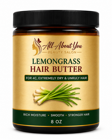 Organic Lemongrass Hair & Skin Butter for Deep Moisture