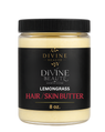 Organic Lemongrass Hair & Skin Butter for Deep Moisture