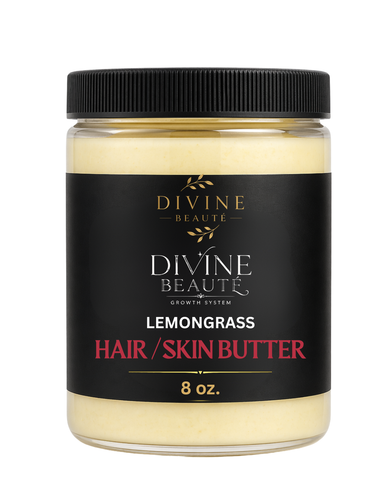 Organic Lemongrass Hair & Skin Butter for Deep Moisture