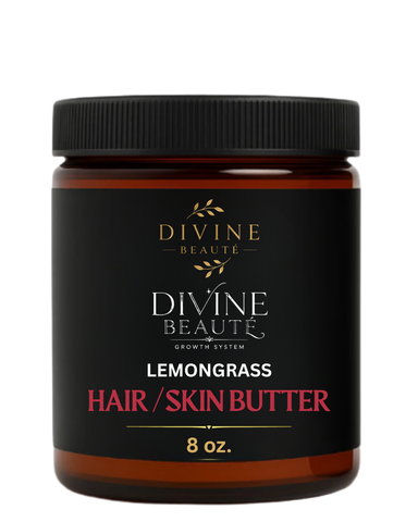 Organic Lemongrass Hair & Skin Butter for Deep Moisture