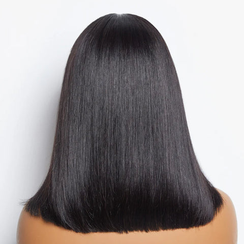 Pre-Plucked 13x4 Lace Front Straight Bob Wig 150% Density