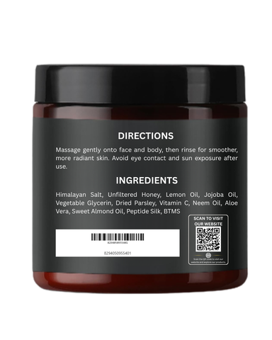 Brightening Body Scrub for Smooth, Glowing Skin