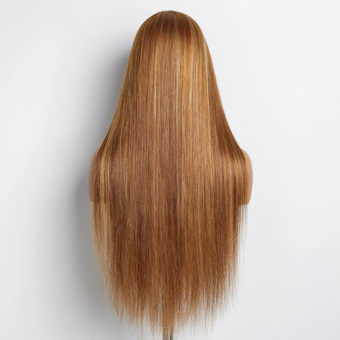 18-24 Inch Pre-Plucked 13"x4" Lace Front Straight Wig Free Part 150% Density-100% Human Hair