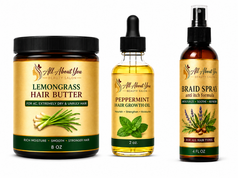 Braid Essentials Bundle for 4C, Rough & Unruly Hair
